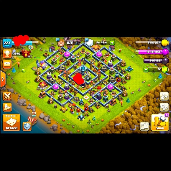 Clash of clan Th14 Maxed out - Picture 1 of 2